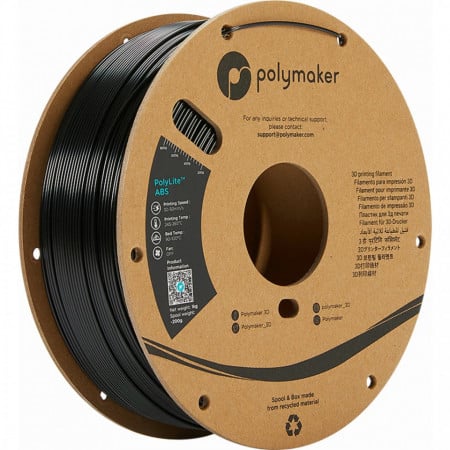Polymaker PolyLite ABS 1.75 Black 1kg